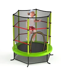 55" Kids Trampoline Bouncing Jumping Mat Recreational