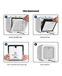 Air Purifier Replacement Filter Active Carbon True Hepa Filter