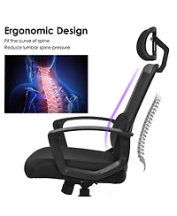 Mesh Office Chair High Back Ergonomic Swivel Chair