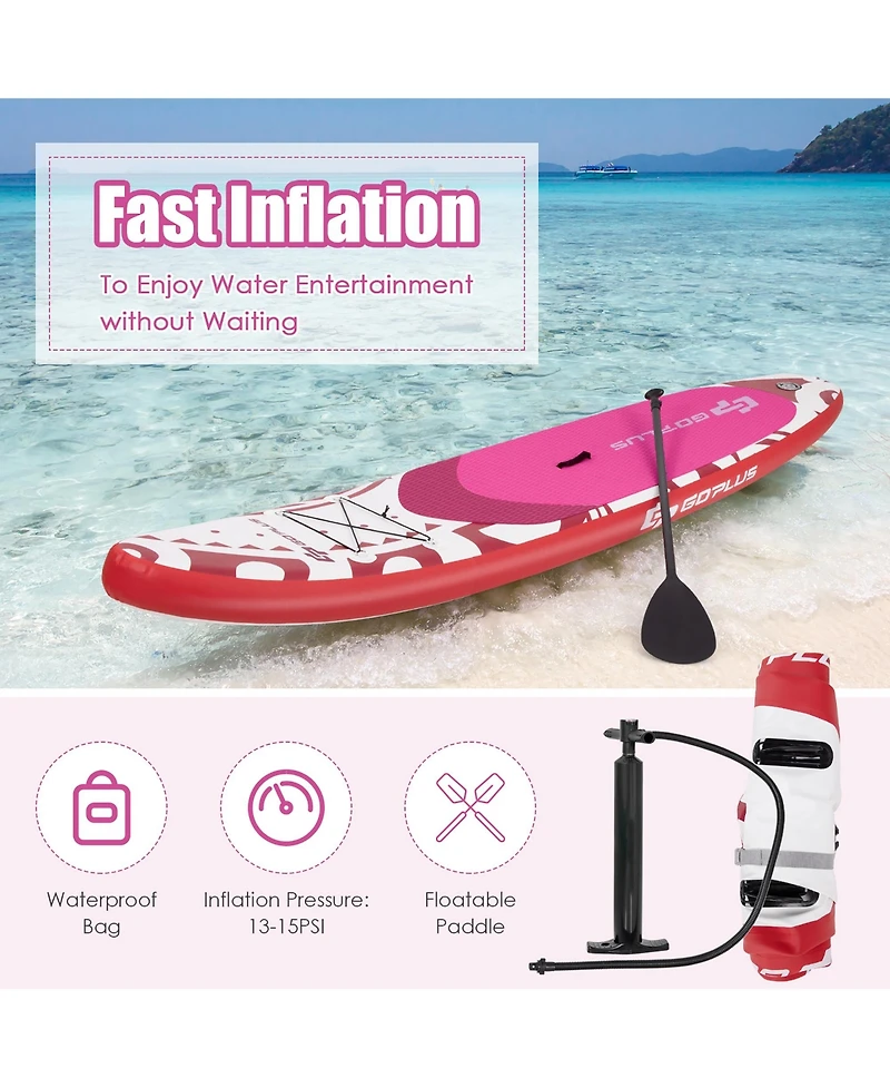10.5 Inflatable Stand Up Paddle Board Sup Surfboard