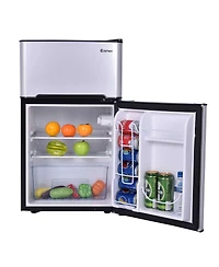 Refrigerator Small Freezer Cooler Fridge Compact 3.2 cu ft. Unit