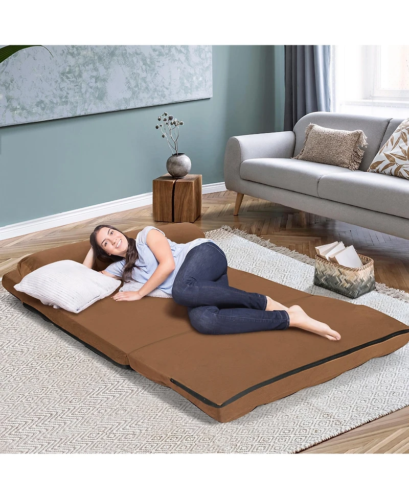Foldable Floor Sofa Bed 6-Position Adjustable