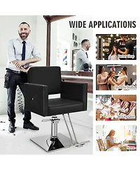 Costway Salon Chair for Hair Stylist Adjustable Swivel Chair