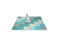 Slickblue 58 Inch Toddler Foam Play Mat Baby Folding Activity Floor