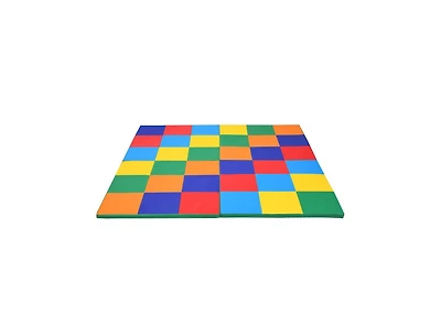 Slickblue 58 Inch Toddler Foam Play Mat Baby Folding Activity Floor Mat