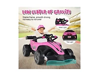 Slickblue 12V Kids Ride on Electric Formula Racing Car with Remote Control