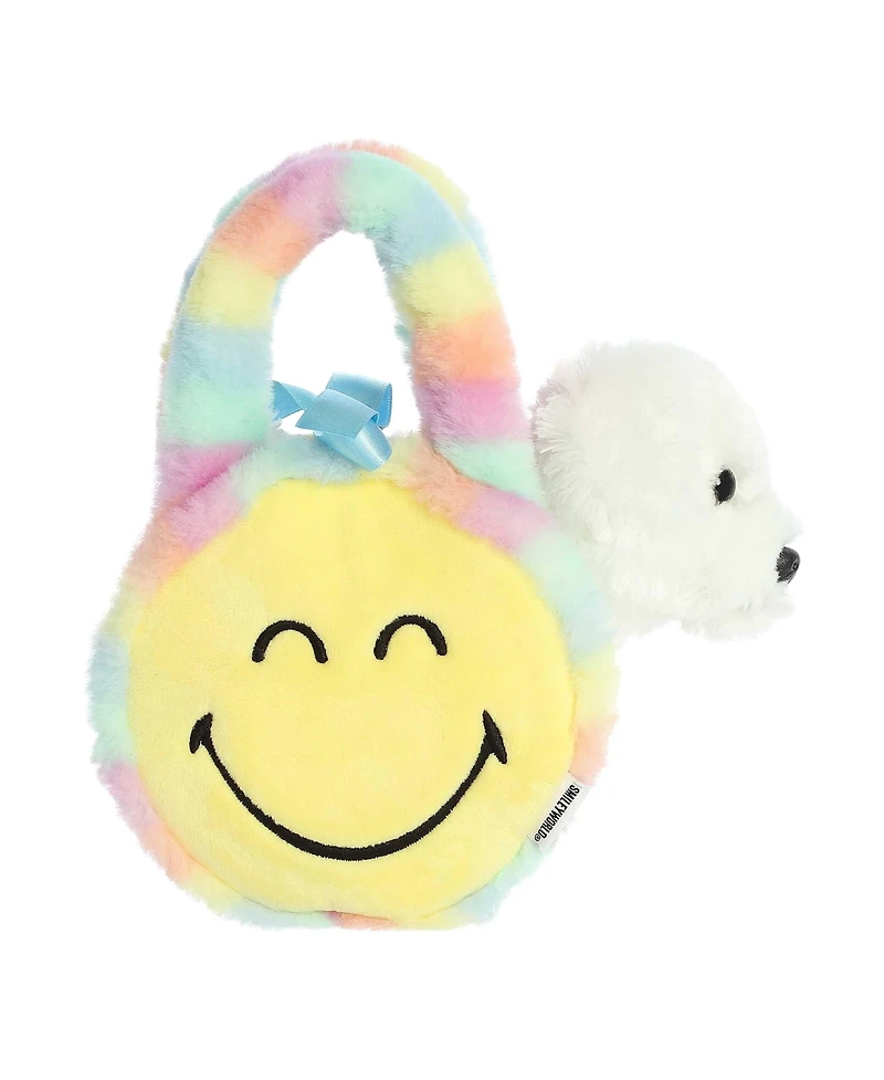 Aurora Small Fancy Pals Pastel Rainbow Smileyworld Vibrant Plush Toy 8"