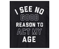 Hybrid Apparel I See No Good Reason Age Men's Short Sleeve Tee