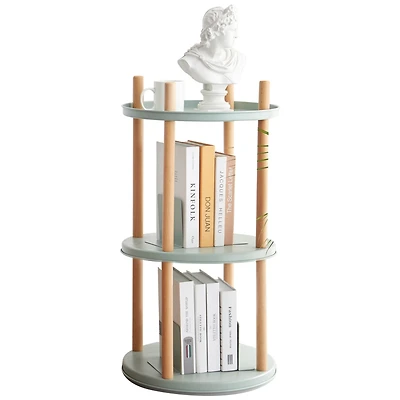 Streamdale 360 Rotating Bookshelf with Large Storage Space