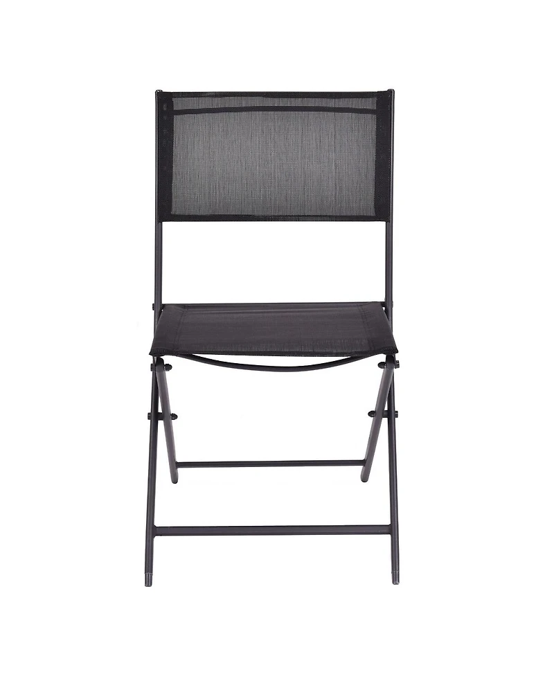 Set of 4 Outdoor Patio Folding Chairs