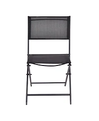 Set of 4 Outdoor Patio Folding Chairs