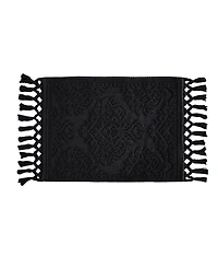 Jean Pierre New York Ricardo Fringe Cotton Bath Rug 17" x 31"