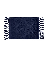 Jean Pierre New York Ricardo Fringe Cotton Bath Rug 17" x 31"