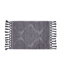 Jean Pierre New York Ricardo Fringe Cotton Bath Rug 17" x 31"