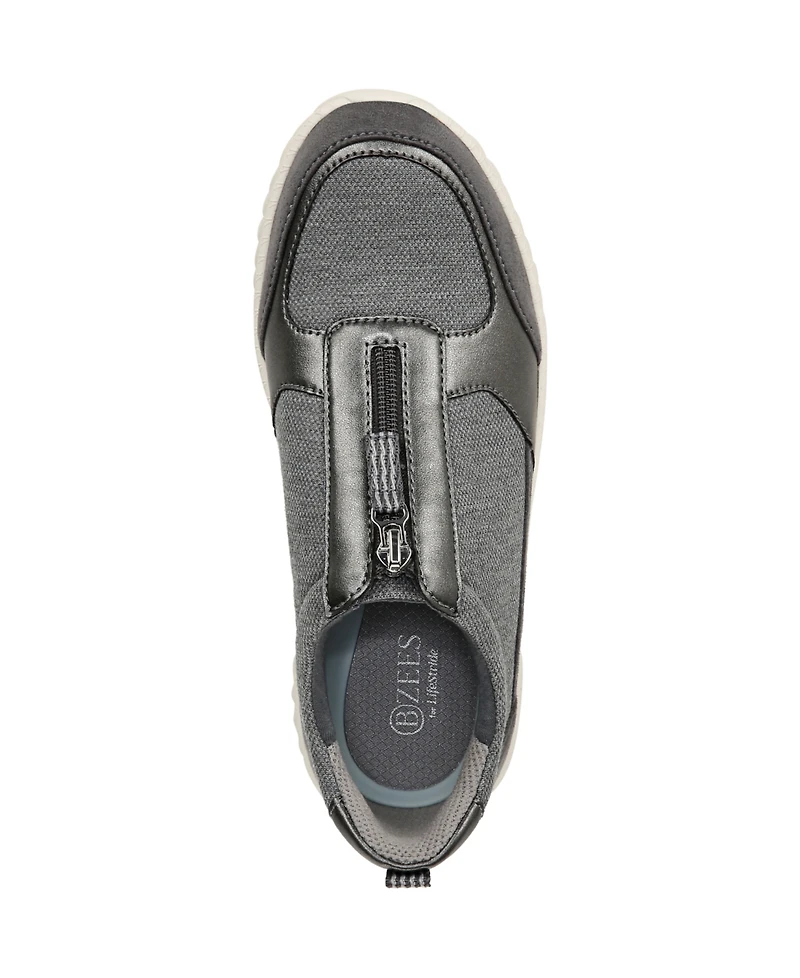 LifeStride Women's Winner Washable Zipper Sneakers