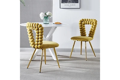 Streamdale Modern Dining Chair Set with Cushion