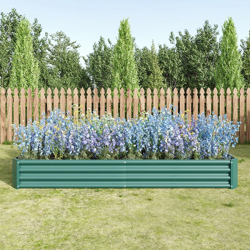 Streamdale Metal Raised Garden Bed for Flowers, Vegetables & Herbs