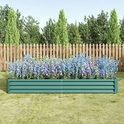 Streamdale Metal Raised Garden Bed for Flowers, Vegetables & Herbs