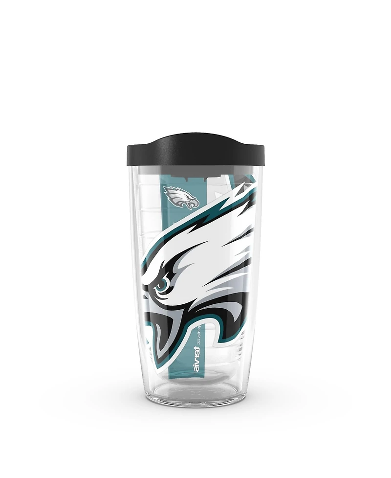 Tervis Nfl Philadelphia Eagles Colossal Made in Usa Double Walled Insulated Tumbler Travel Cup Keeps Drinks Cold & Hot, 16oz, Classic