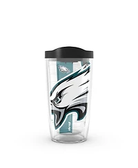 Tervis Nfl Philadelphia Eagles Colossal Made in Usa Double Walled Insulated Tumbler Travel Cup Keeps Drinks Cold & Hot, 16oz, Classic