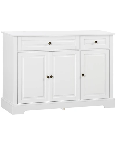 Homcom Modern Sideboard Buffet Cabinet with Storage Cupboards and Drawers