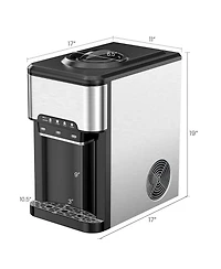 Inolait Sugift Water Cooler Dispenser 3-in-1 with Built-in Ice Maker and 3 Temperature Settings
