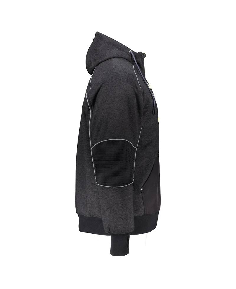 RefrigiWear Men's Extreme Hybrid Sweatshirt Heavy Duty Hoodie, Insulated Work Pullover