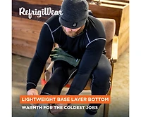RefrigiWear Big & Tall Lightweight Base Layer Bottom - Ultimate Flexibility Warmth for All Seasons