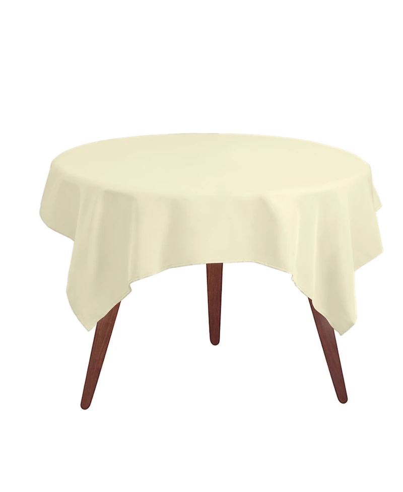 Gee Di Moda Square Tablecloth - 52 x Inch Heavy Duty Washable Polyester For Small or Round Tables