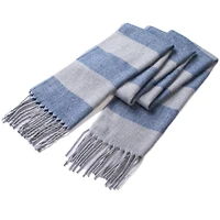 Alpine Swiss Men's Scarf Soft 80 Inch Long Warm Scarves Plaids Winter Shawl