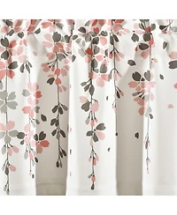 Lush Decor Weeping Flower Light Filtering Valance