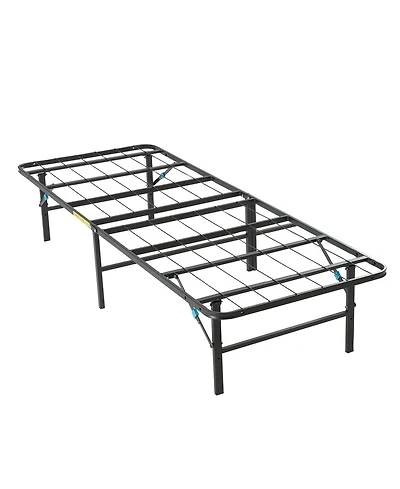 14" Adjustable Foldable Steel Bed Frame