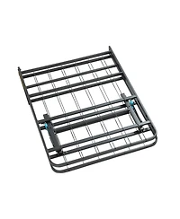 14" Adjustable Foldable Steel Bed Frame