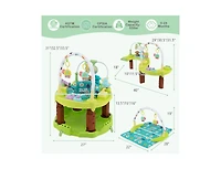 Slickblue 3-in-1 Baby Activity Center with 3-position for 0-24 Months