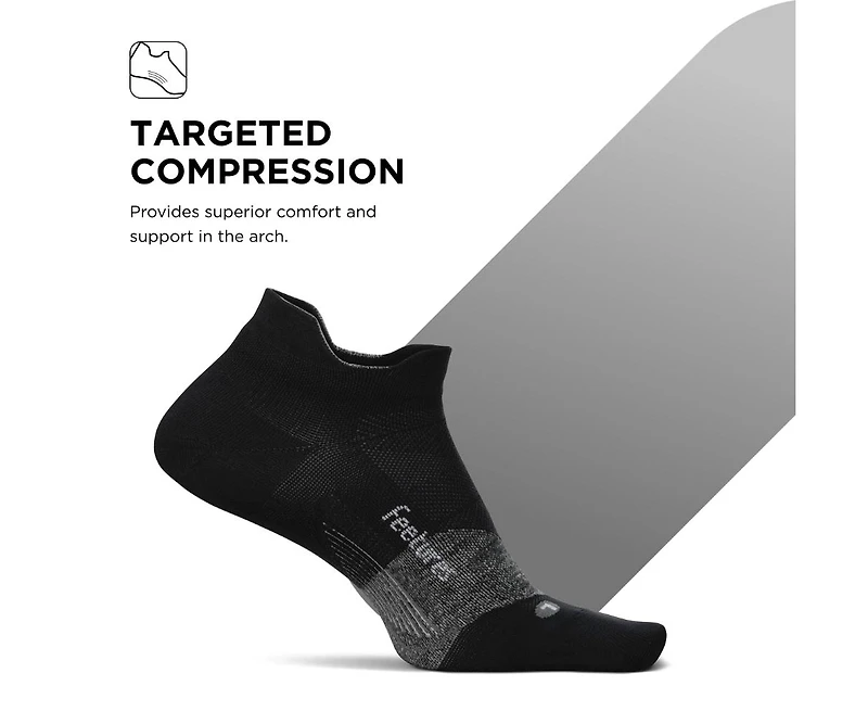 Feetures Men's Elite Ultra Light Cushion Ankle Socks