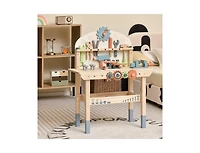 Slickblue Kids Play Tool Workbench with Realistic Accessories