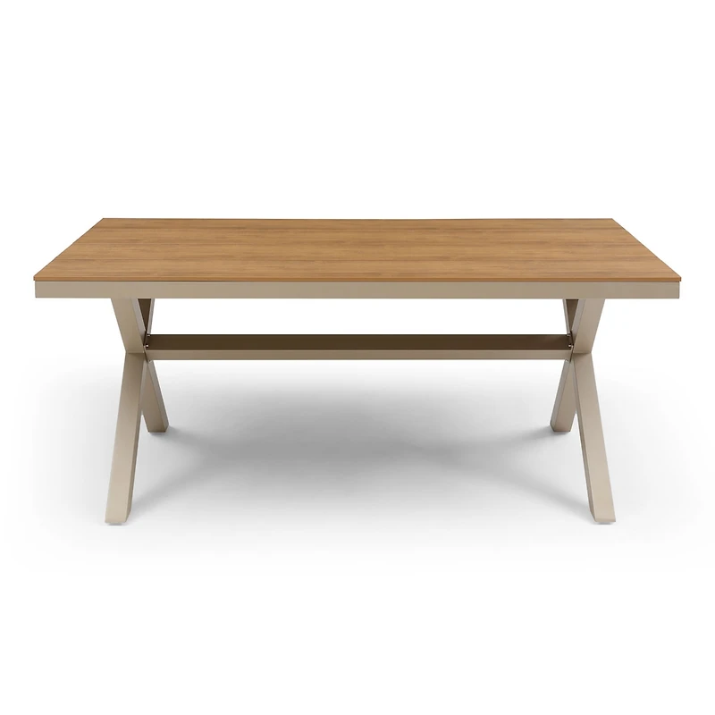 Streamdale 70" Rectangular Aluminum Dining Table