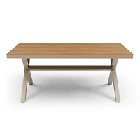 Streamdale 70" Rectangular Aluminum Dining Table