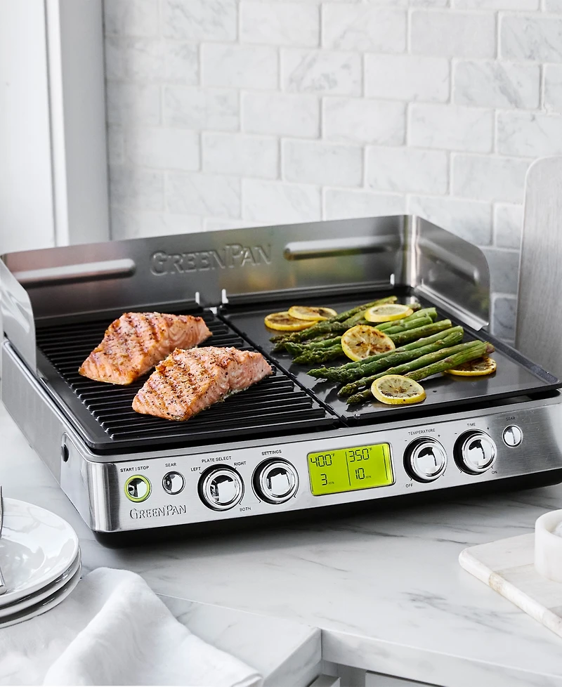 GreenPan Elite Xl Smoke-Less Grill Griddle