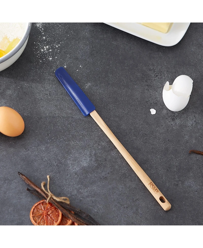 Rsvp International Silicone Wood 12x1" Skinny Spatula