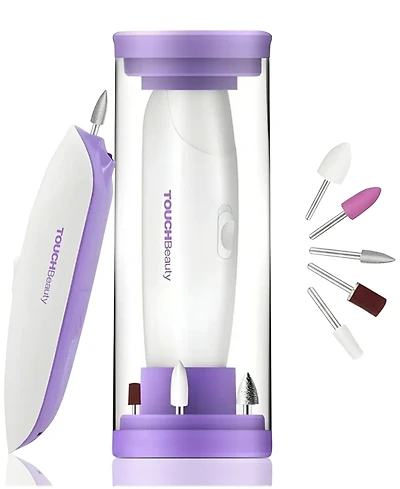 TOUCHBeauty Electric Cordless Manicure Pedicure Nail File Set