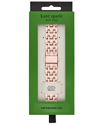 kate spade new york Rose Gold-Tone Stainless Steel Scallop Bracelet Band for Apple Watch, 38mm, 40mm, 41mm