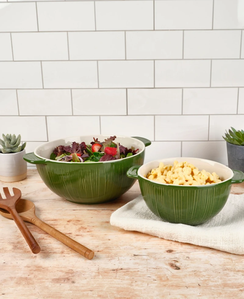 Fitz and Floyd Sicily Serving Bowls, Set of 2