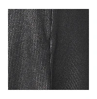 Bebe Women's Foil Rib Sleeveless Maxi Dress