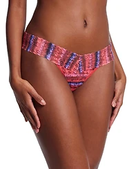 Hanky Panky Women's Printed Signature Lace Low Rise Thong