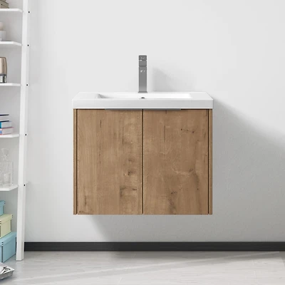 Streamdale 24" Bathroom Cabinet with Sink, Soft Close Doors