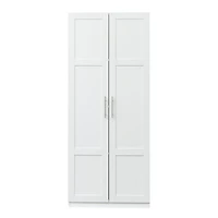 Streamdale 2-Door Wardrobe & Kitchen Cabinet with Storage Spaces