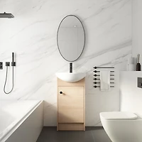 Streamdale 18 Inch Freestanding Bathroom Vanity