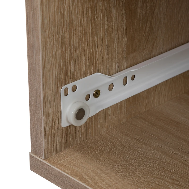 Simplie Fun 2 Mid Century Wood Nightstands with Drawer