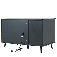 Streamdale Furniture Cat Litter Box Furniture, Enclosed and Stylish